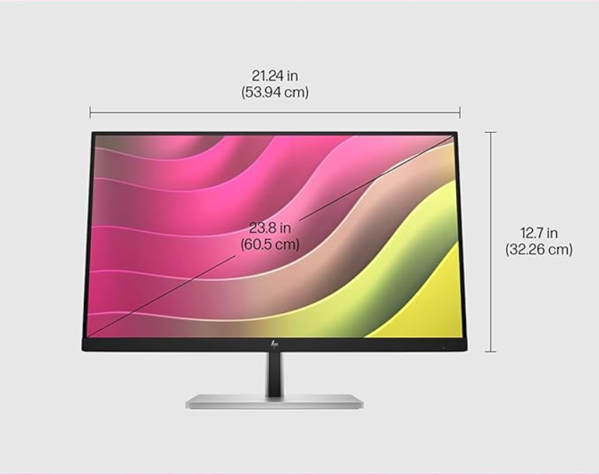 (New) HP E24T G5 24 Inch FHD TOUCH MONITOR With With Power Cable