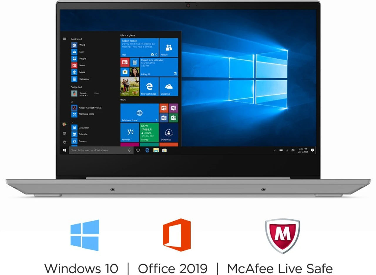 Lenovo IdeaPad S340 Laptop | AMD Ryzen 5 3500U | 15.6-Inch FHD+ Display | 8GB RAM | SSD | Windows 10/11 | Free Surprise Gifts