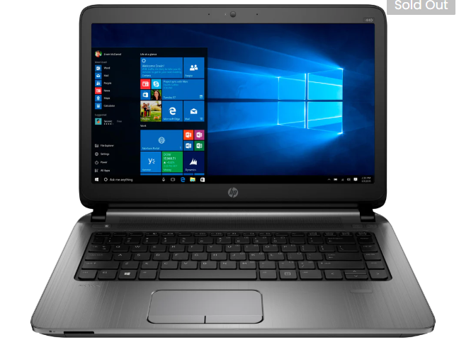 Hp Probook 440 G3 Core i5 6th Gen (8GB Ram/256gb SSD, Windows 10 Pro) With Free Surprise Gifts