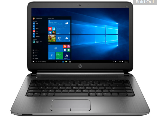 Hp Probook 440 G3 Core i5 6th Gen (8GB Ram/256gb SSD, Windows 10 Pro) With Free Surprise Gifts