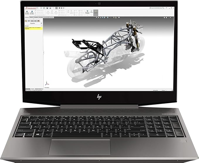 HP ZBook 15v G5 Mobile Workstation |Core i7 8th Gen H-Series | 6 Cores / 12 Threads| NVIDIA Quadro P600 4GB Graphics Card| Free Surprise Gifts 🎁
