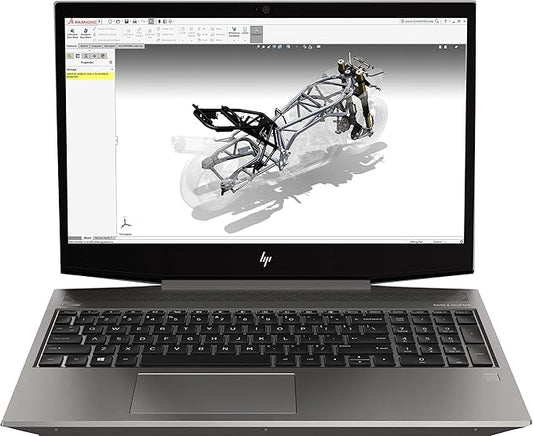 HP ZBook 15v G5 Mobile Workstation |Core i7 8th Gen H-Series | 6 Cores / 12 Threads| NVIDIA Quadro P600 4GB Graphics Card| Free Surprise Gifts 🎁