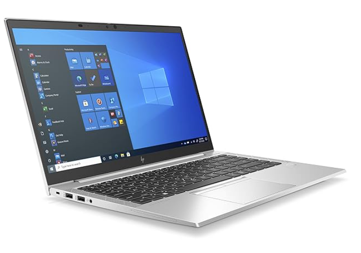 HP Elitebook 845 G8 Amd Ryzen 5 Pro 5650U 6 Core/12 Threads Beats i7-11th Gen (8GB Ram/256gb SSD/Windows 10 Pro)With Free Surprise Gifts