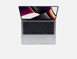 MacBook Pro 14-inch A2442 M1 Pro, open, side view