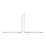 MacBook Air 13-inch A3449 M5, open, side view