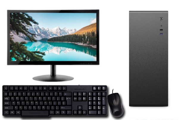 Desktop Dell Optiplex Core i5 3rd Gen (8GB Ram/256gb SSD, Windows 10 Pro) With 19" Display, Keyboard & Mouse