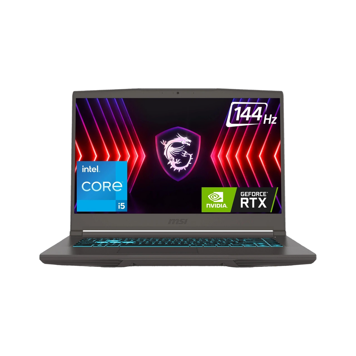 MSI Thin 15 Gaming Laptop | Intel Core i7 12th Gen H-Series | 16GB RAM | 512GB SSD | NVIDIA RTX 4050 6GB | 144Hz Display | 10 Months Warranty Remaining