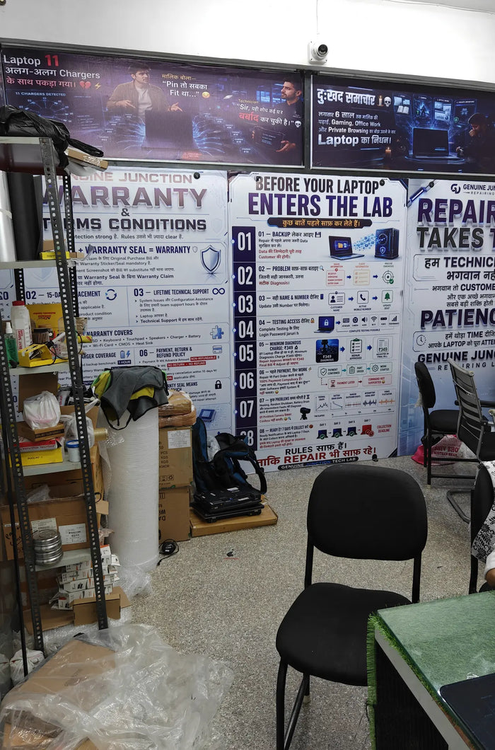 Repair lab (where laptops get their second life)