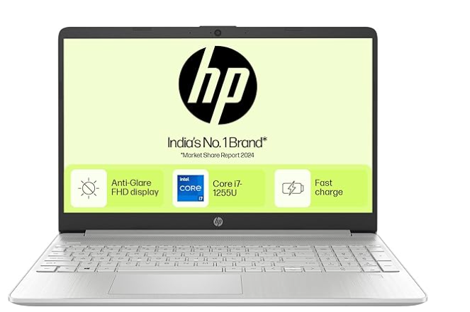 Hp Pavillion 15s Core i7 12th Gen 10 Cores 12 Threads (8GB Ram/256gb SSD, Windows 11 Pro) With Surprise Gifts