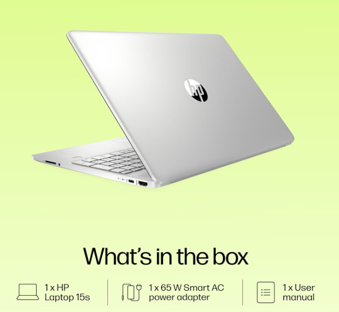Hp Pavillion 15s Core i7 12th Gen 10 Cores 12 Threads (8GB Ram/256gb SSD, Windows 11 Pro) With Surprise Gifts