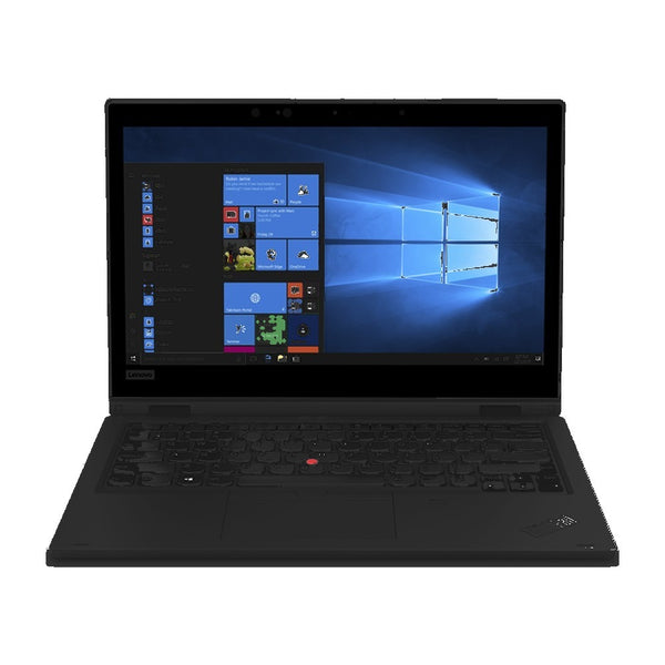 Lenovo ThinkPad L390 Yoga in black (Core i5 8th Gen, 8GB RAM, 13.3" FHD touch, 360°), refurbished laptop at Genuine Junction Hisar